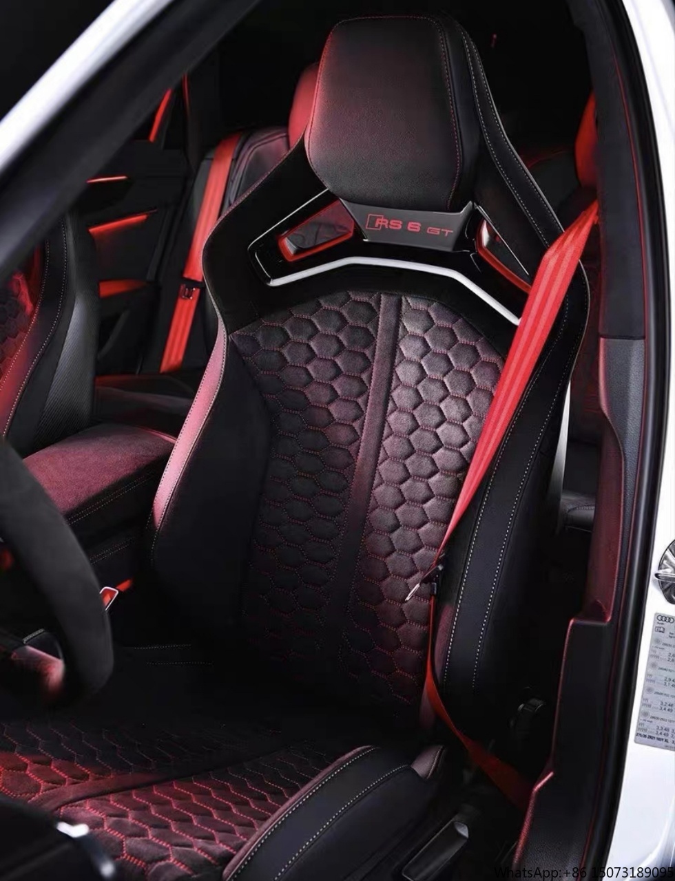 Leather Car Seat Cover - Car Accessories Custom Leather Cover Sports