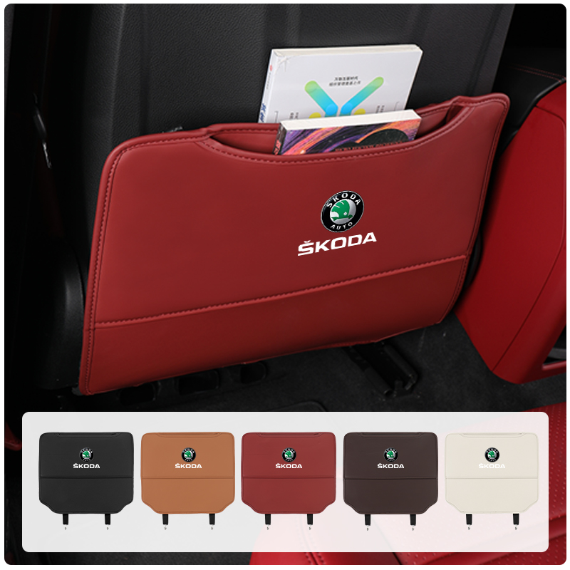 Leather Car Seat Cover - Car Seat Anti-Kick Pad Leather Seat