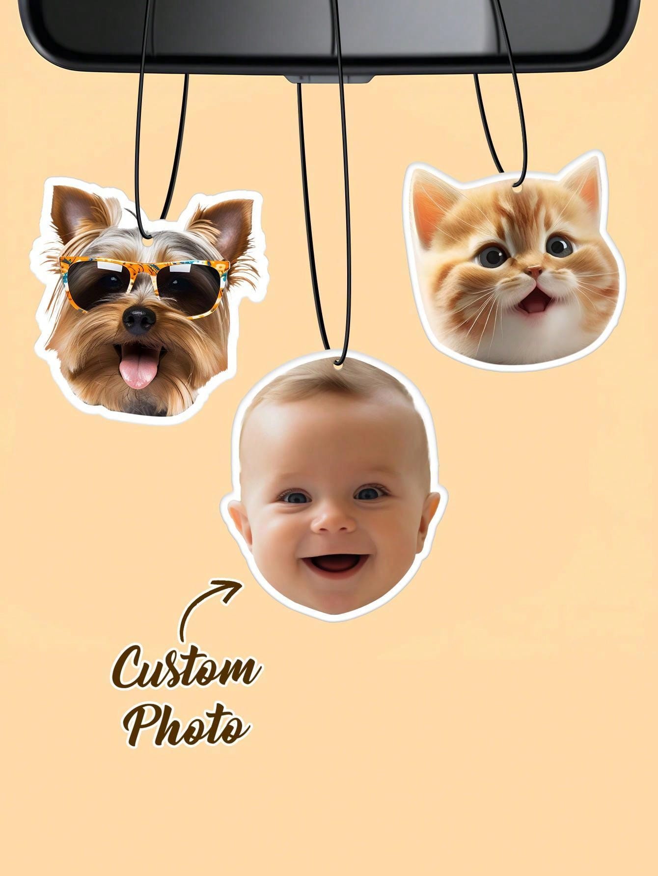 Custom Photo Car Air Freshener - огляд і ціна Car Accessories Walmart