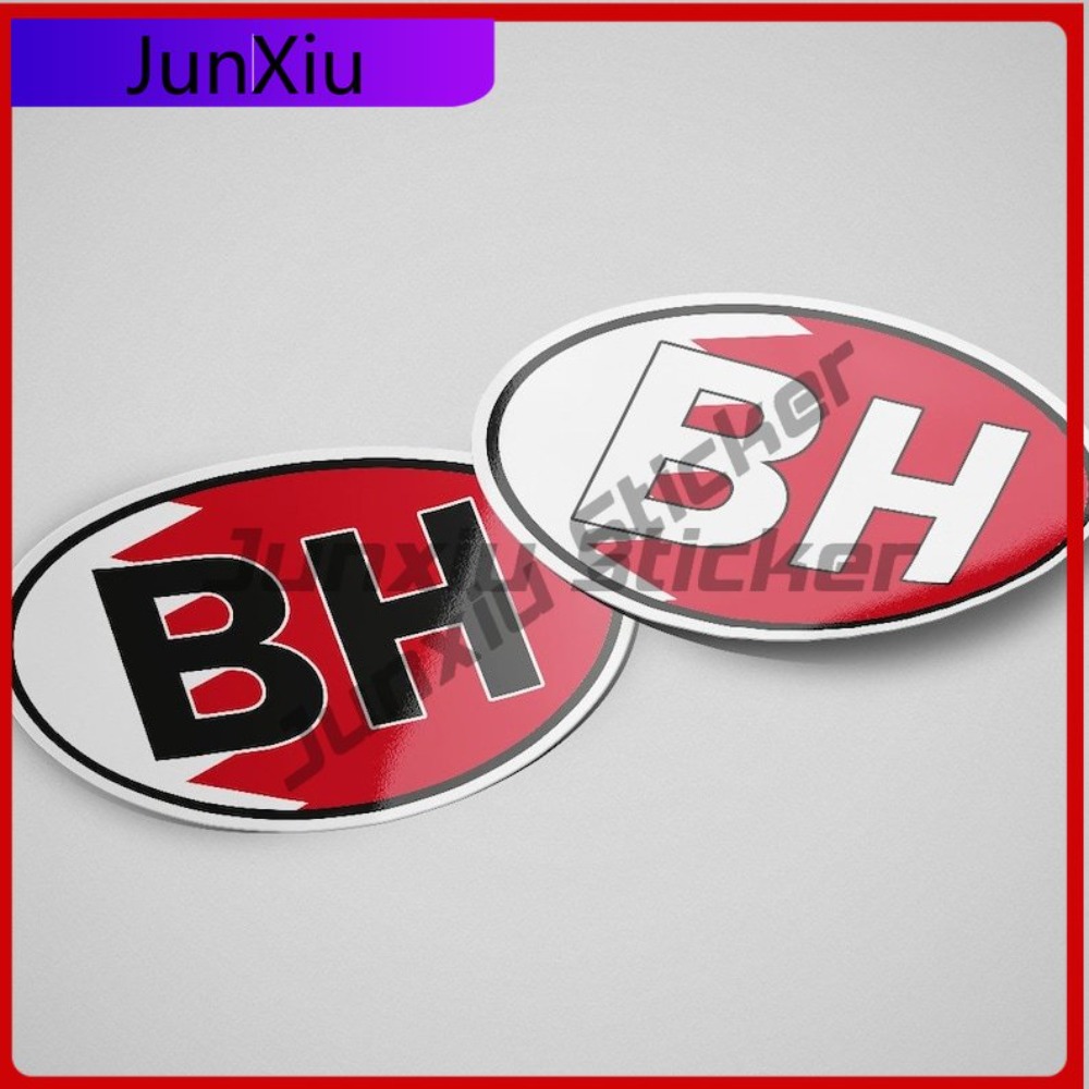 Bahrain BH Sticker Oval Flag W - огляд і ціна Car Accessories Bahrain