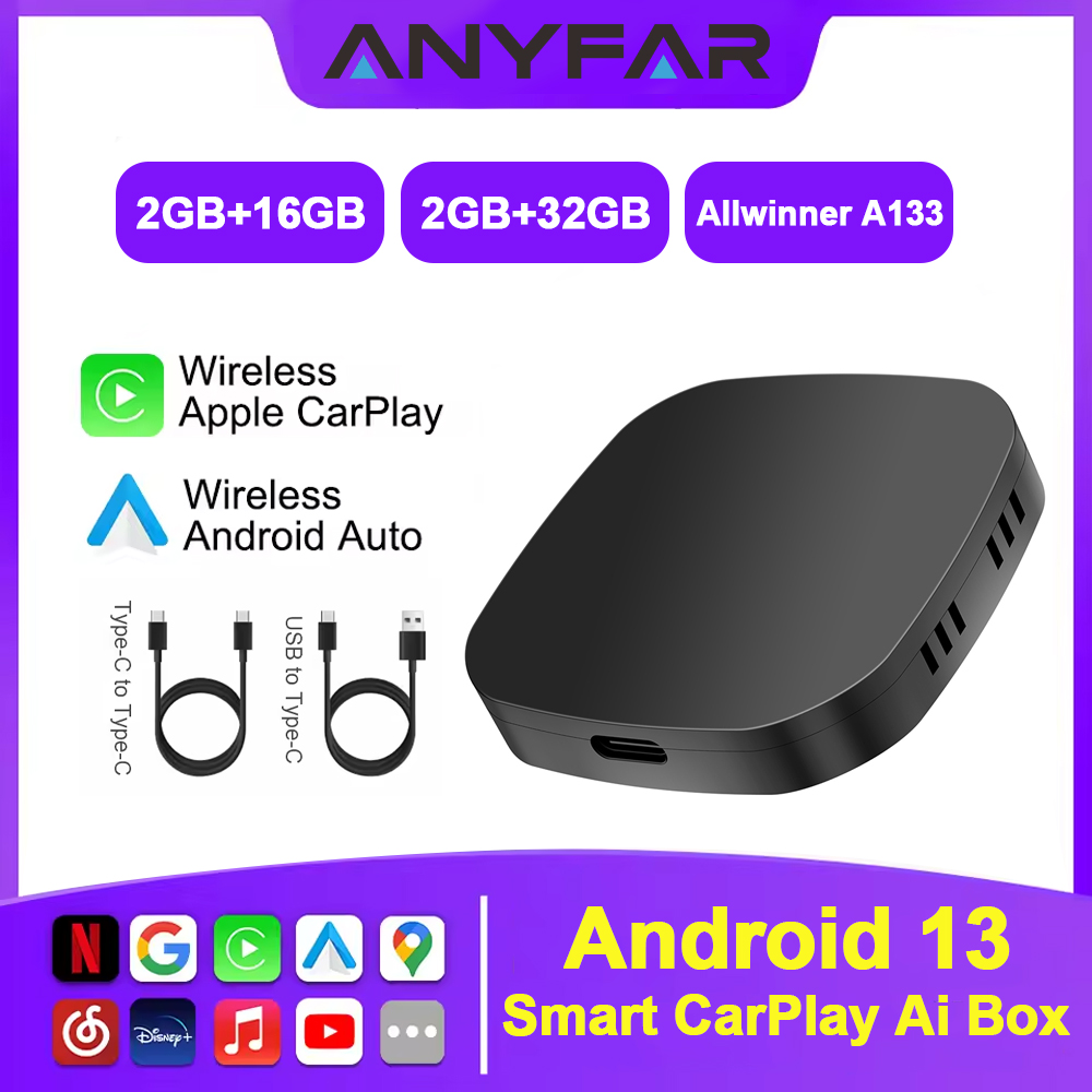 Android 13 Ai Box Wireless And - огляд і ціна Car Accessories Youtube