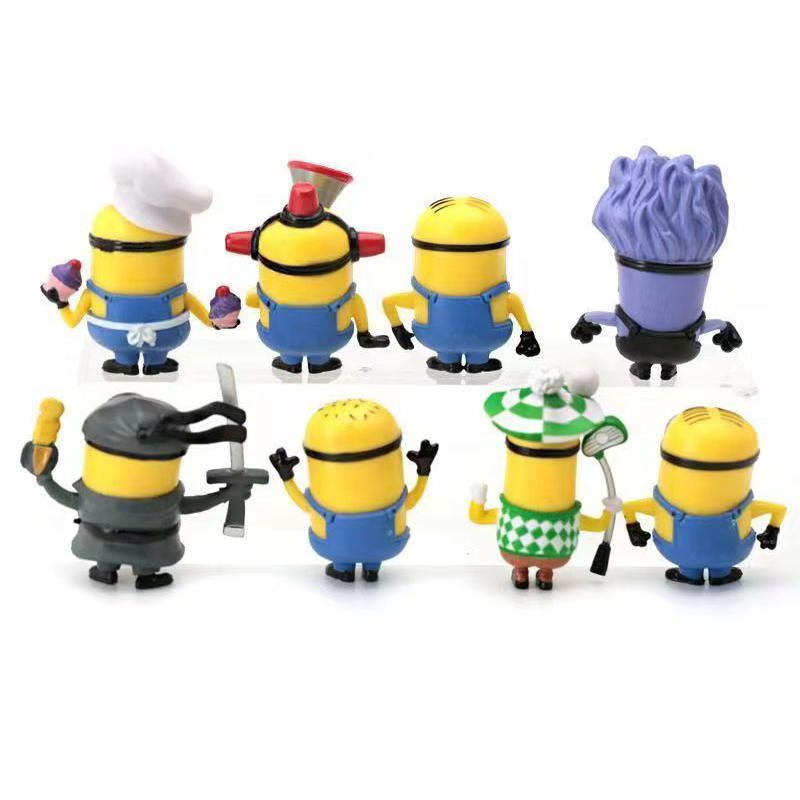 8 Pcs/1set 52TOYS Minions Cart - огляд і ціна Car Accessories Walmart