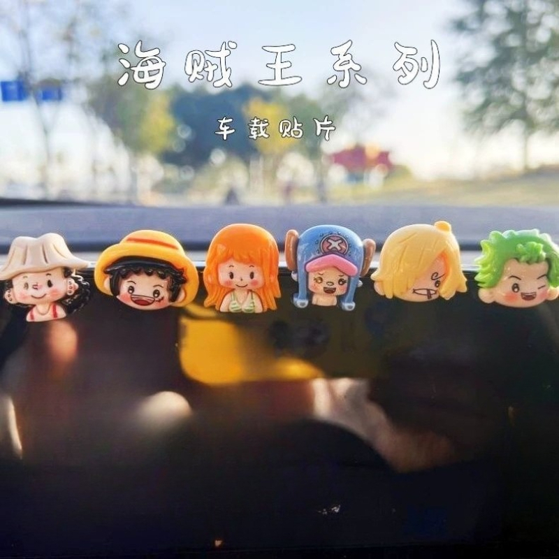 One Piece Cartoon Cute DIY Pat - огляд і ціна Car Accessories Wholesale