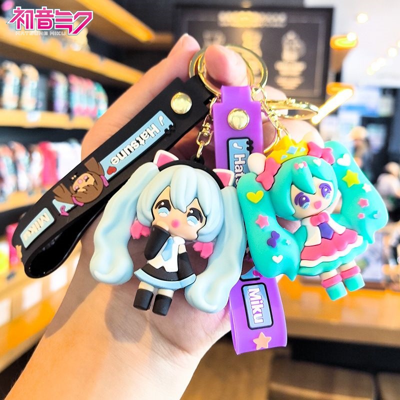 Hatsune Miku Keychain Cartoon  - огляд і ціна Car Accessories Company