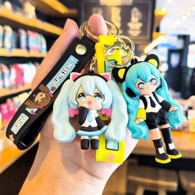 Hatsune Miku Keychain Cartoon  - огляд і ціна Car Accessories Company