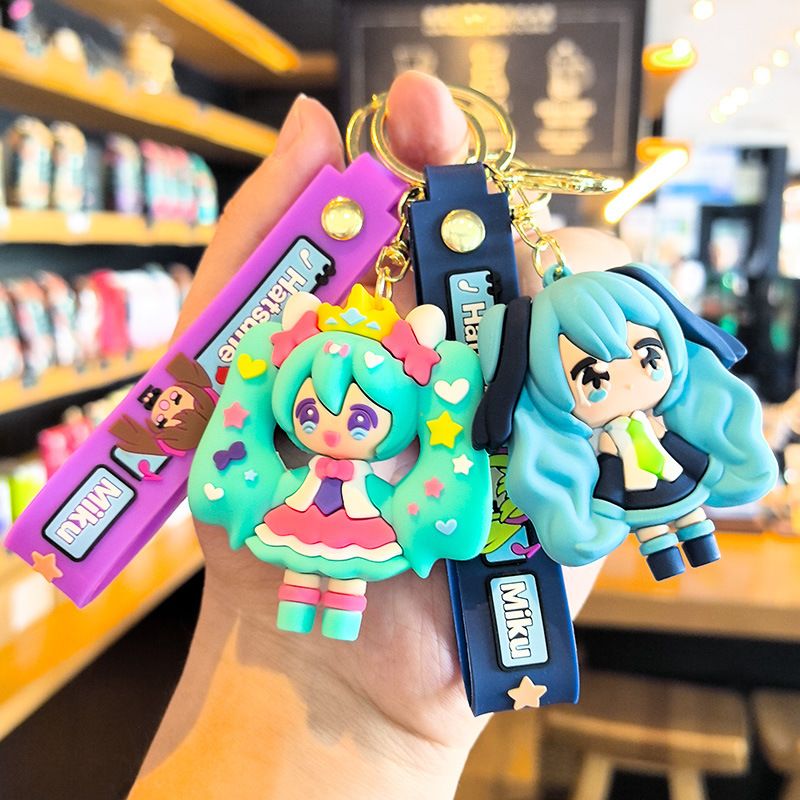 Hatsune Miku Keychain Cartoon  - огляд і ціна Car Accessories Company