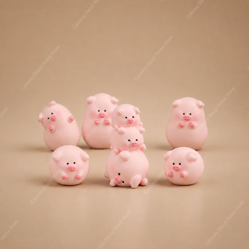 1PC Cute Mini Piggy Ornament C - огляд і ціна Car Accessories Walmart