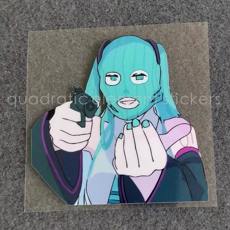 Miku Motorcycle Sticker Water  - огляд і ціна Car Accessories Girl