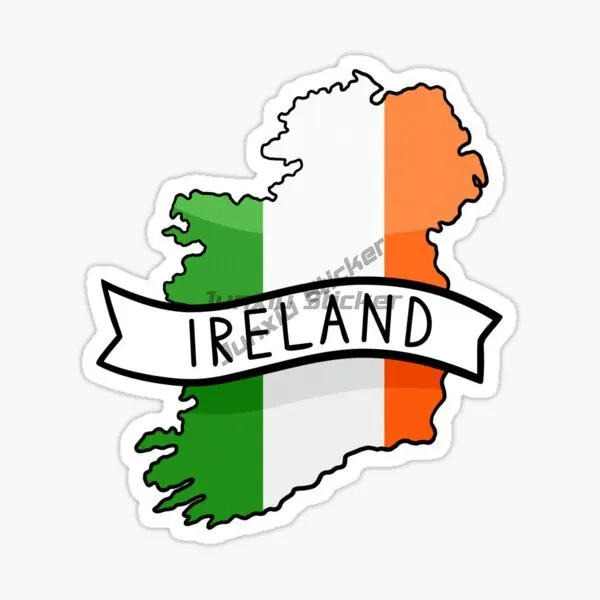 Ireland Flag Map Luck Clover S - огляд і ціна Car Accessories Ireland