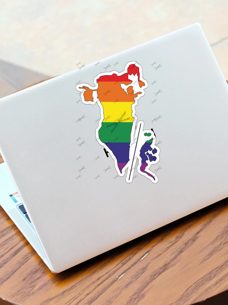 Bahrain Gay Rainbow outline Fl - огляд і ціна Car Accessories Bahrain