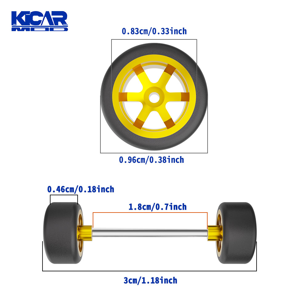 1/64 Model Detachable Wheels R - огляд і ціна Car Accessories Company