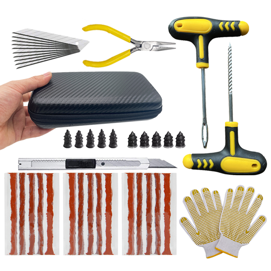 Universal Tubeless Tire Repair - огляд і ціна Car Emergency Tool Kit