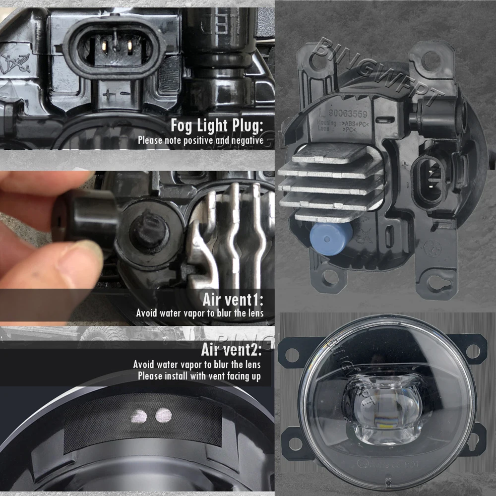 Car LED Lens Fog Lights H11 12 - огляд і ціна Car Accessories Xl