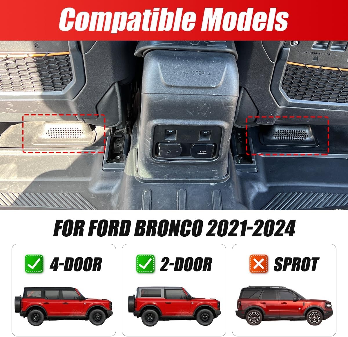 Car Under Front Seat Vent Cove - огляд і ціна Car Accessories Under 100