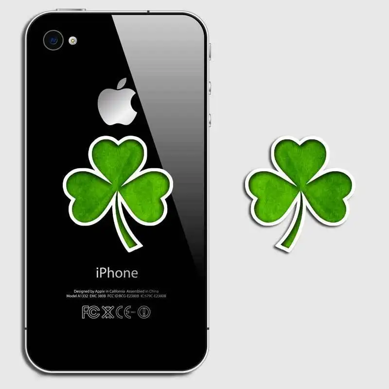 2pk Irish Shamrock Clover Deca - огляд і ціна Car Accessories Ireland