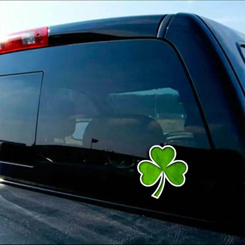2pk Irish Shamrock Clover Deca - огляд і ціна Car Accessories Ireland
