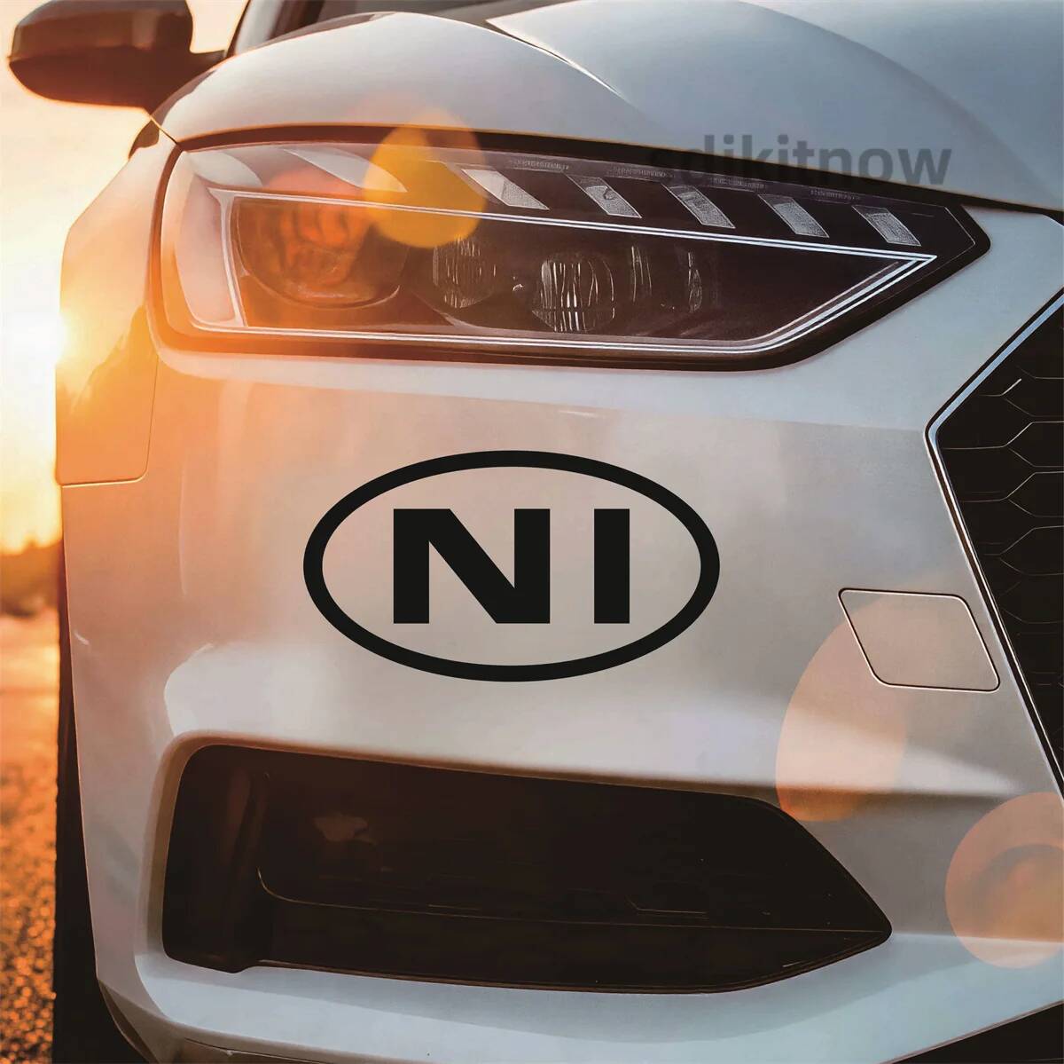 Oval Northern Ireland NI Lette - огляд і ціна Car Accessories Ireland
