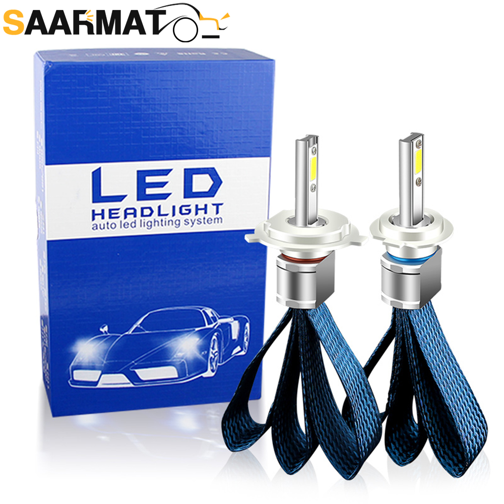 2pcs 8000LM LED Headlight H1 H - огляд і ціна Market Car Accessories
