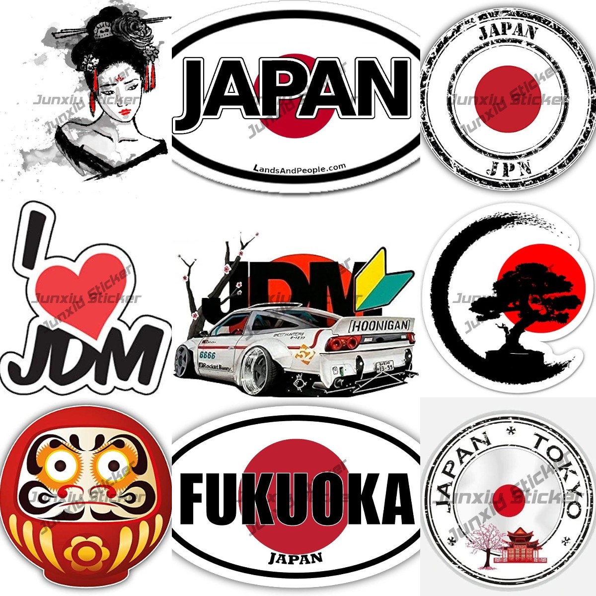 Japan Culture Stamp Round Stic - огляд і ціна Car Accessories In Tokyo