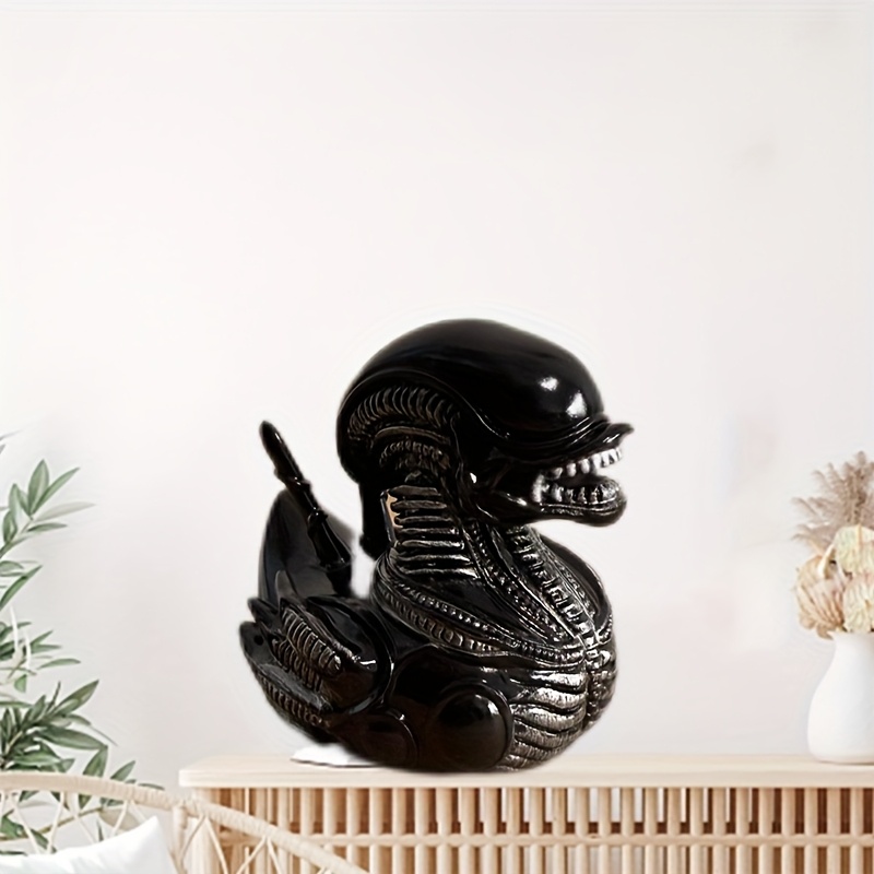 Alien Duck Resin Statue，Evil A - огляд і ціна Car Accessories Walmart