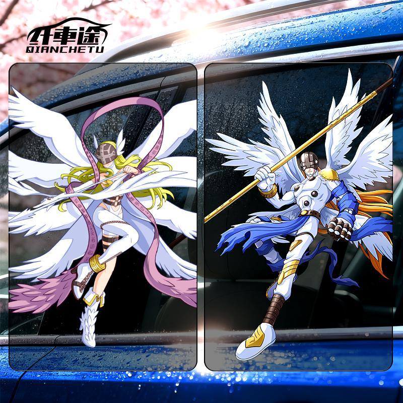 Digimon Car Sticker Cute Fashi - огляд і ціна Car Accessories Japan