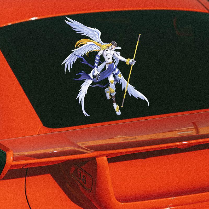 Digimon Car Sticker Cute Fashi - огляд і ціна Car Accessories Japan