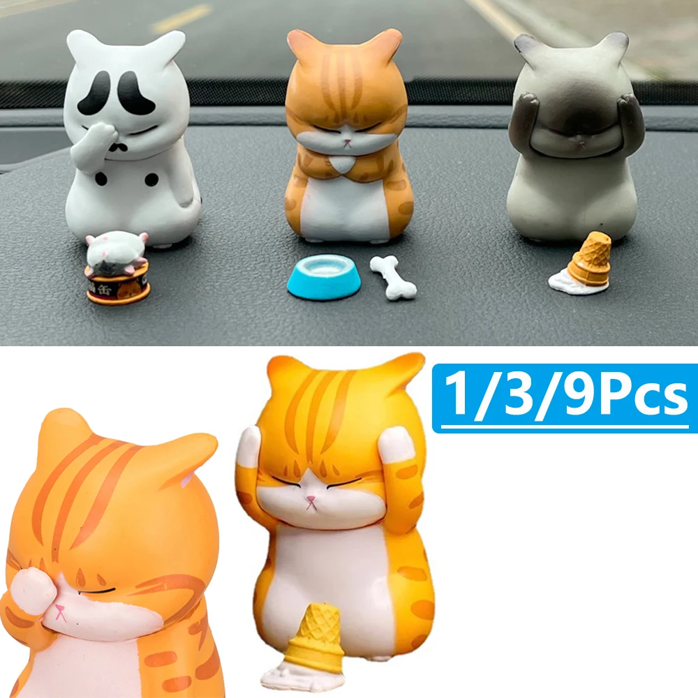 1/9 Kawaii Cat Doll Ornaments  - огляд і ціна Car Accessories Walmart