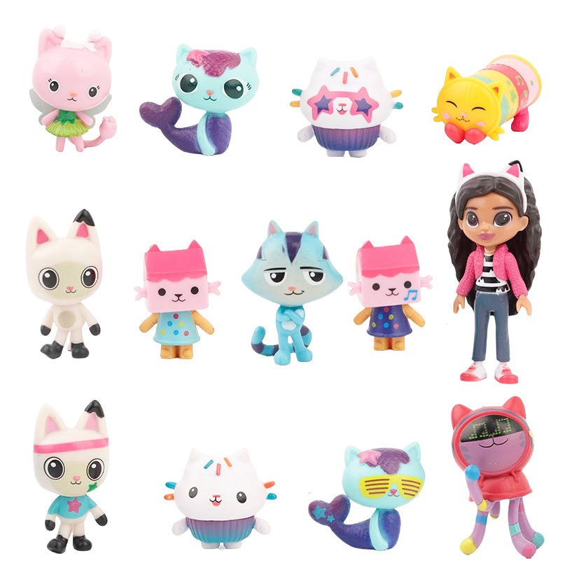 13pcs Gabby's Dollhouse Mini F - огляд і ціна Car Accessories Walmart