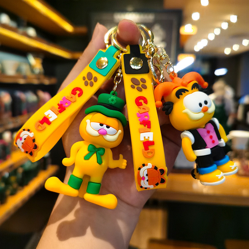 Creative Garfield Keychain Car - огляд і ціна Car Accessories Wholesale