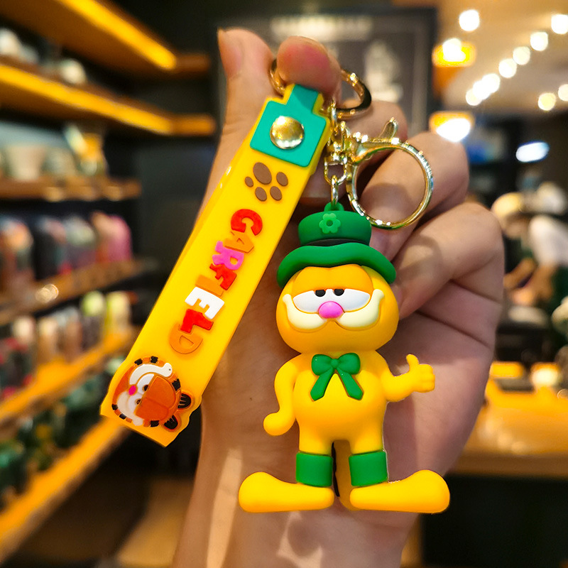 Creative Garfield Keychain Car - огляд і ціна Car Accessories Wholesale