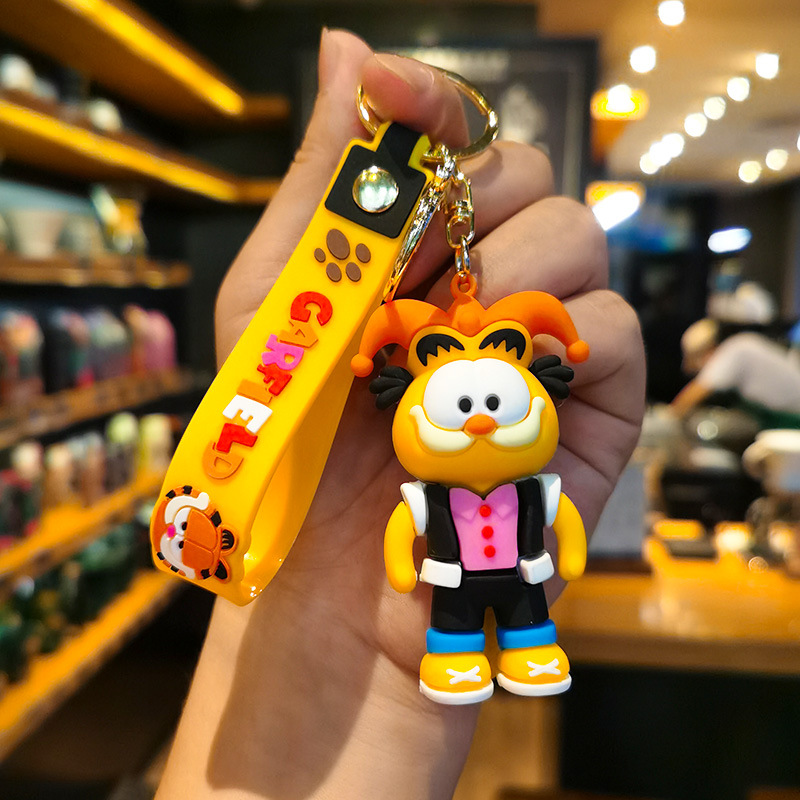 Creative Garfield Keychain Car - огляд і ціна Car Accessories Wholesale