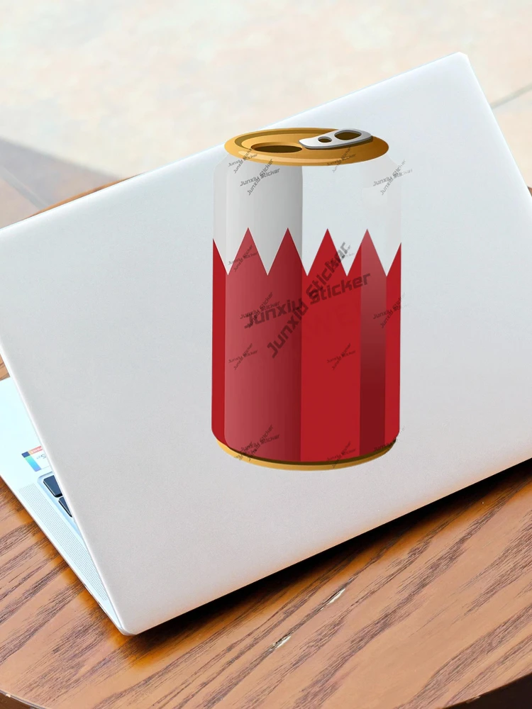 Bahrain Flag Soda Can Sticker  - огляд і ціна Car Accessories Bahrain