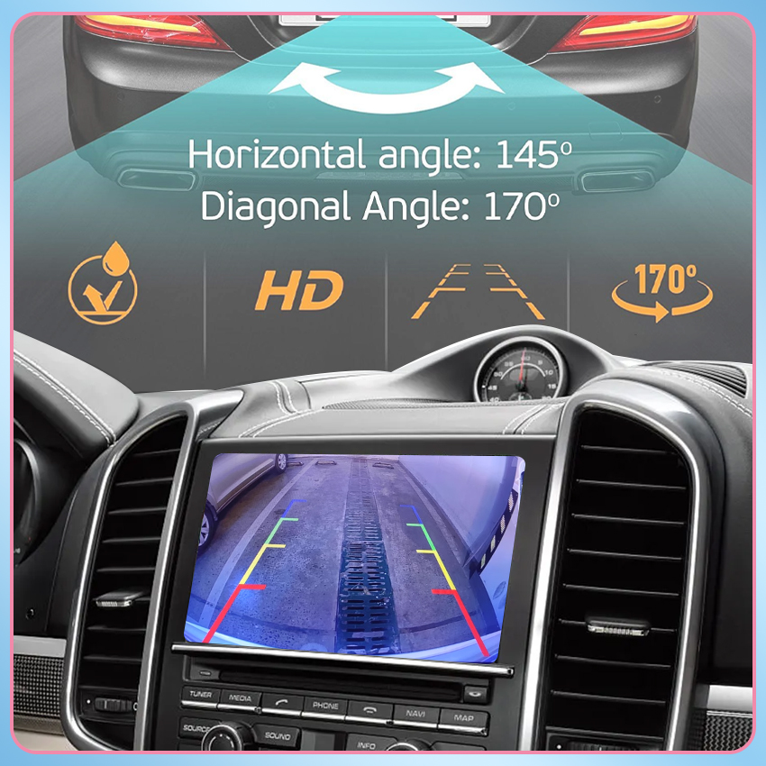 HD CCD 170°Fisheye Rear View C - огляд і ціна Car Accessories Xl