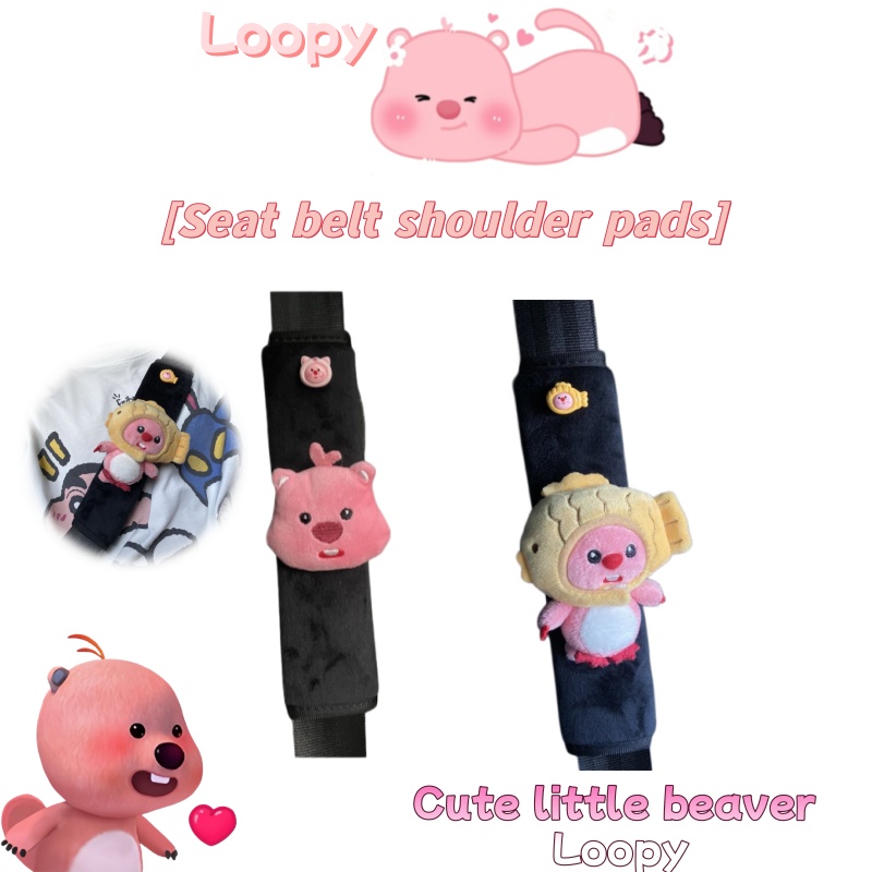 Car Seat Belt Decoration Plush - огляд і ціна Car Accessories Girl