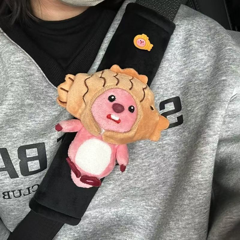 Car Seat Belt Decoration Plush - огляд і ціна Car Accessories Girl