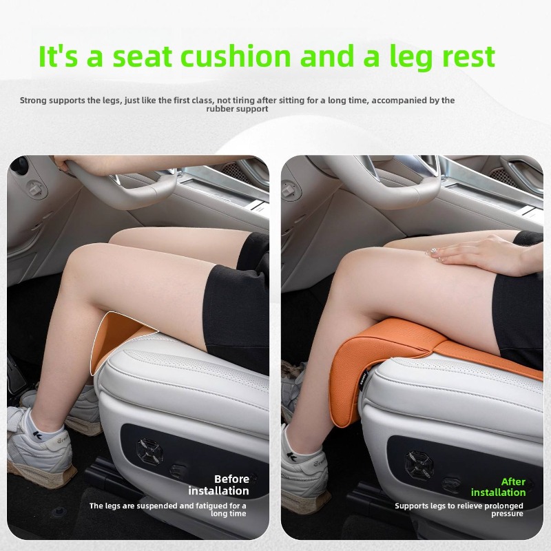 All-Season Luxury Car Leg Rest - огляд і ціна Leather Car Seat Cover