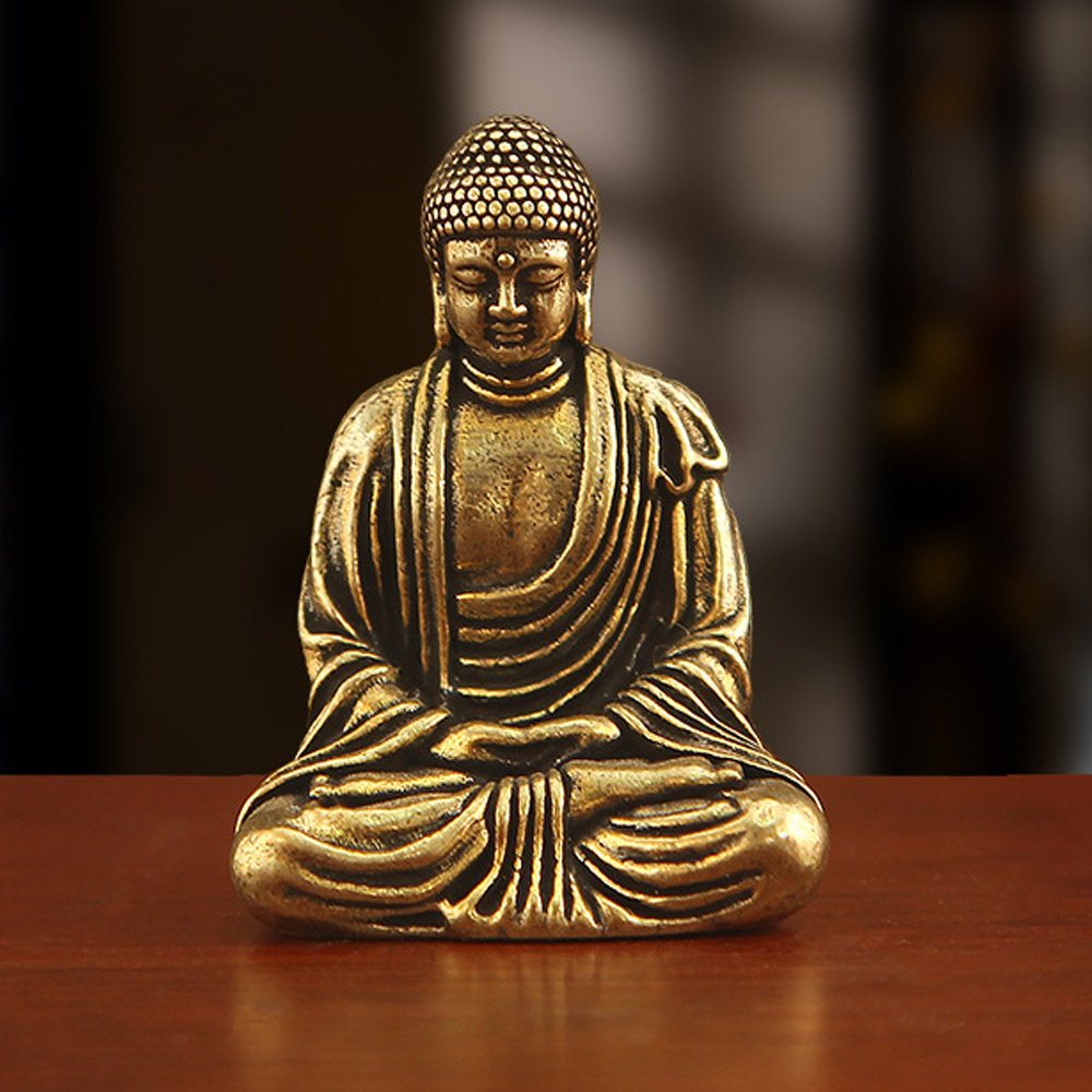 Mini Brass Tathagata Buddha St - огляд і ціна Car Accessories Walmart