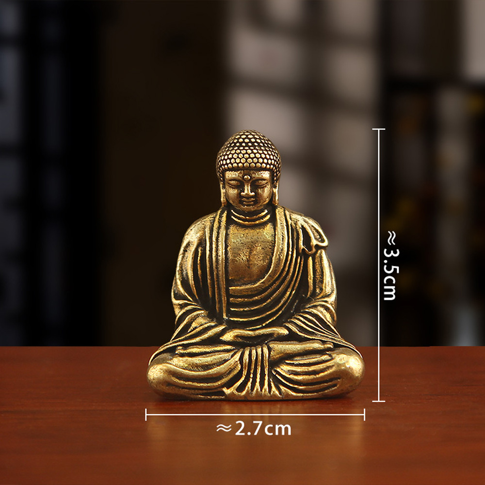 Mini Brass Tathagata Buddha St - огляд і ціна Car Accessories Walmart
