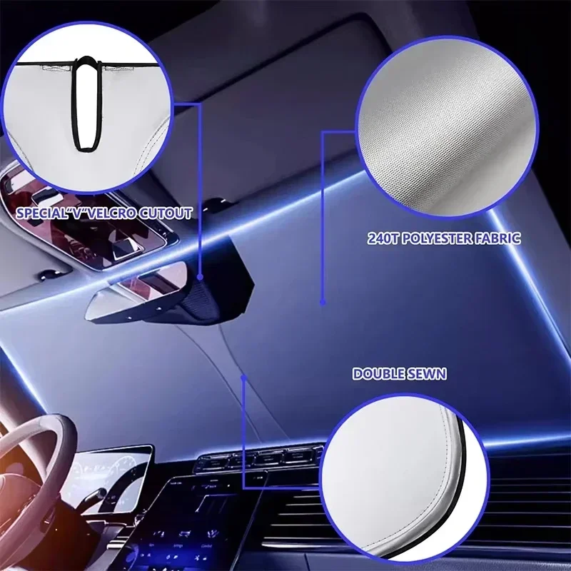 Car Front Window Sunshade UV P - огляд і ціна Car Accessories Company